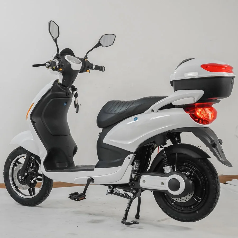 16*3.0 Fat tyre Adult commuting moped dual disc brakes with signal light Electric scooter with pedal