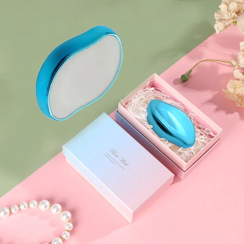 Painless Crystal Hair Eraser Nano Glass hair remover Tool for Women Body Hair Removal Can Be Washed and Used Repeatedly Gift box