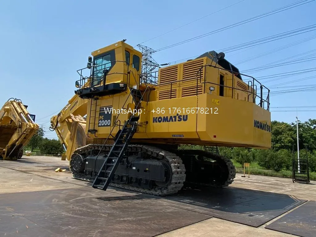 Japan Construction Machine Komatsu PC2000 Excavator  Heavy Duty Equipment Komatsu new Excavator
