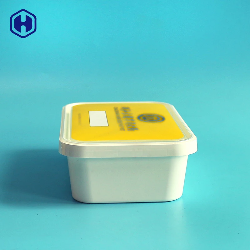 Custom high temperature setrilization hot filling plastic PLA disposable IML biodegradable food container