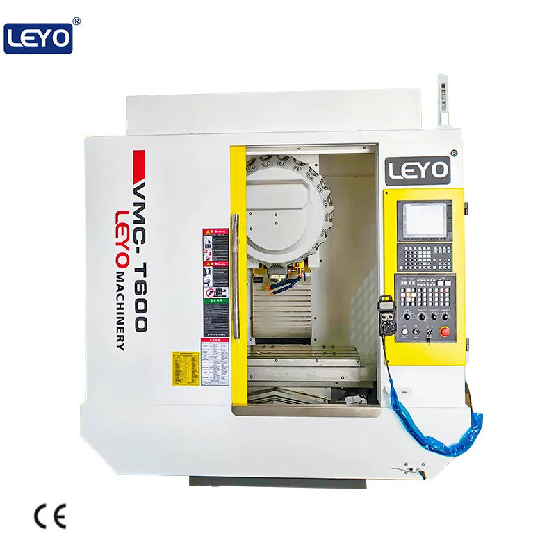LEYO Fanuc Cnc System T600 High Speed Drilling And Tapping Machining Center For 3c Product