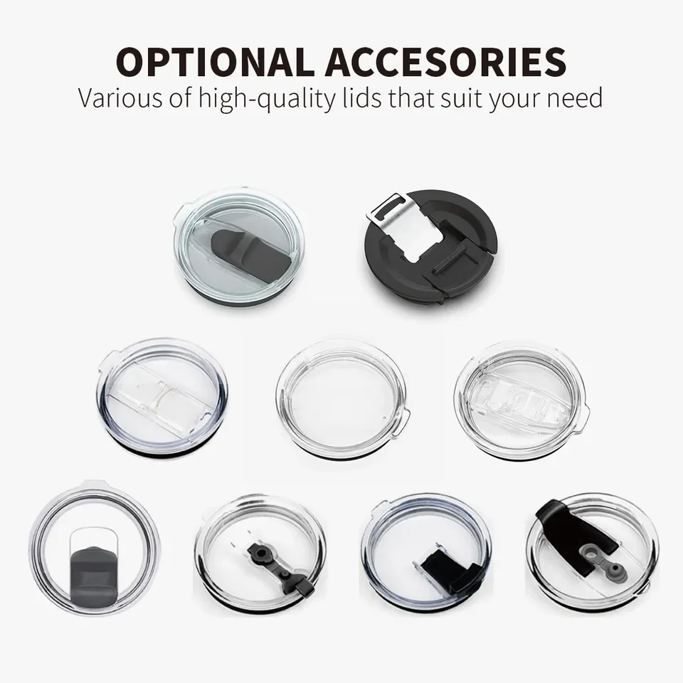 Double Wall Vacuum 30 oz Hot Tumbler Stainless Steel Insulated Travel Mug with Straw Slider Lid with Cleaning Brush