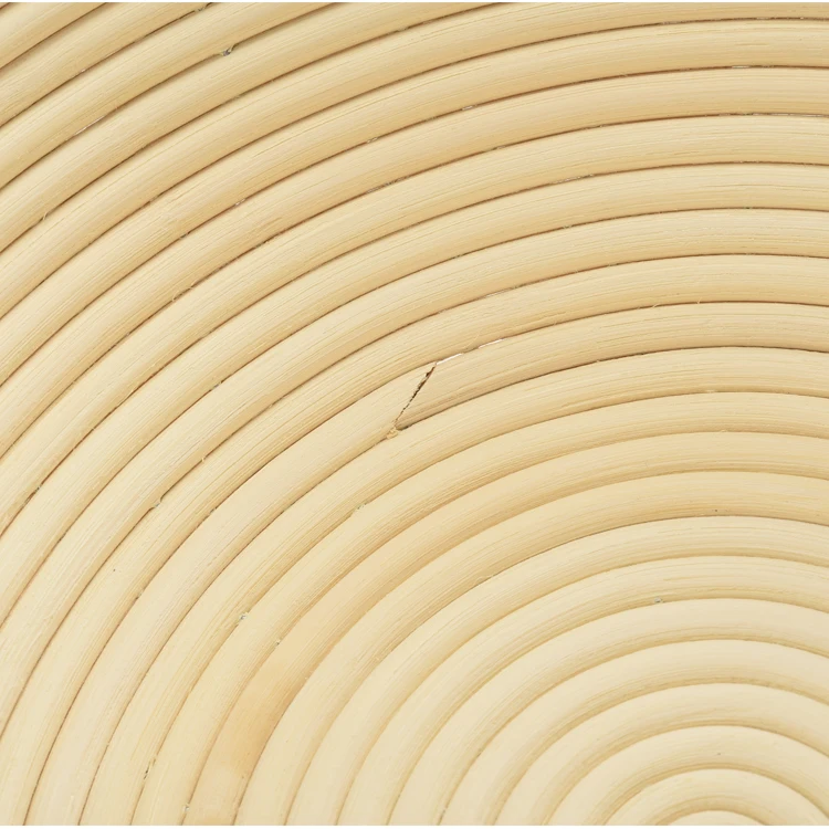 Натуральный Плетеный ротанговый Овальный баннетон, корзина для хлеба