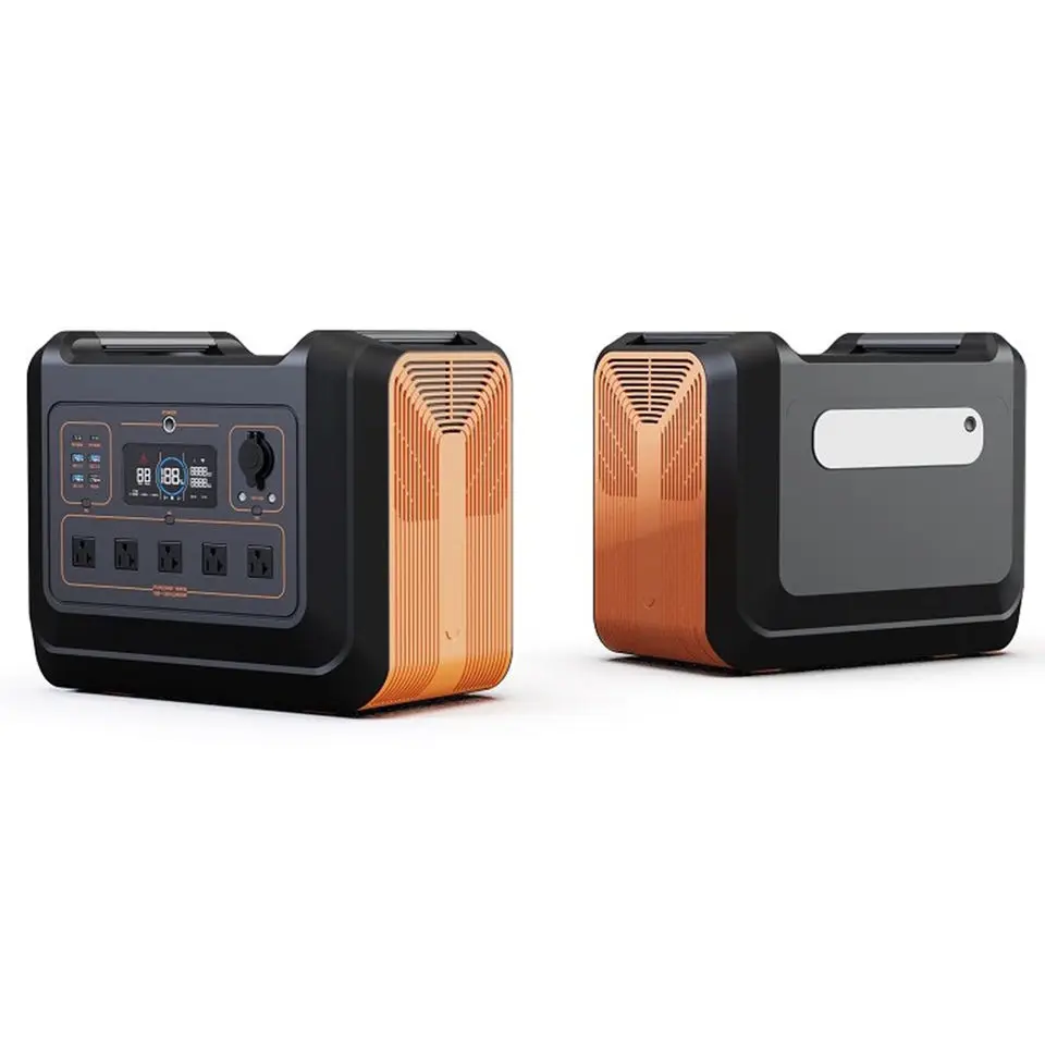 Solar Wireless charging AC/DC outlet power supply stations portable power station 1000w 2000w 2400w 3000w