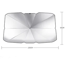 Car Sun Shade for Windshield Foldable Sunshades Umbrella for Car Front Windshield sunshade umbrella