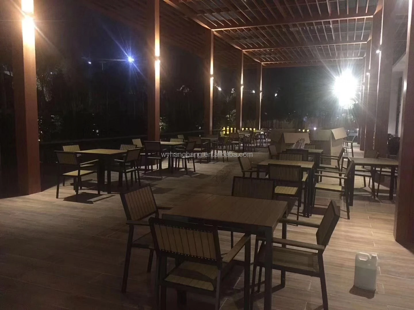 Cast Aluminum Patio Furniture Set Bistro bench outdoor garden chair