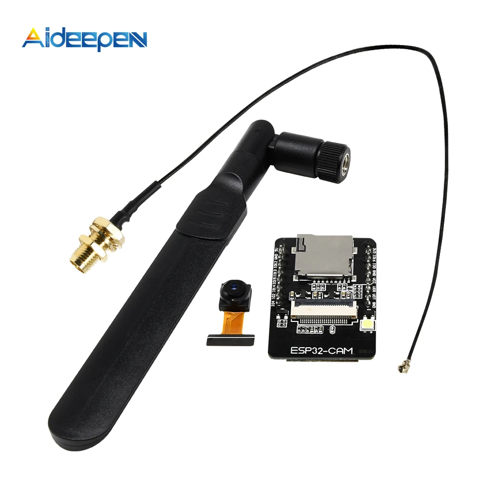 ESP32-S Camera ESP32 Cam Mb/Ch340 Antenna Camera Module Development Kit Board 5v Serial Micro Usb Ov2640 Camera Module