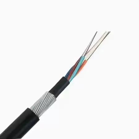 Fiber Optic Cable GYFTY33 Cable Armoured 12 Core G652D Sea Fiber Optic Cable Price With Steel Wires