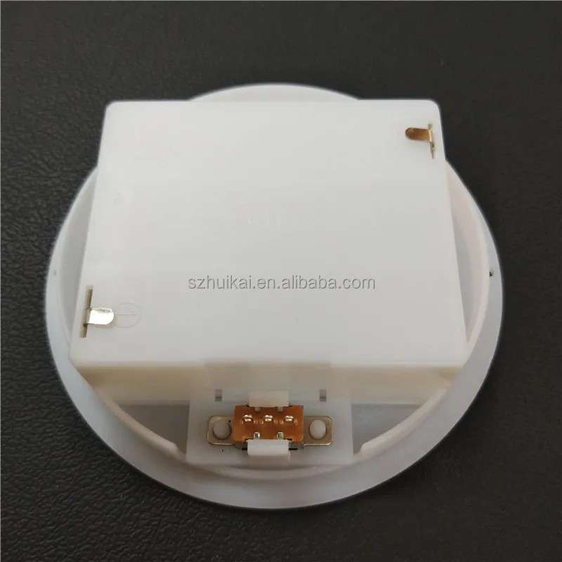 3XAA battery holder Plastic box battery 4.5v No.5 Aa Size Cell Cover 3aa Round battery holder with switch
