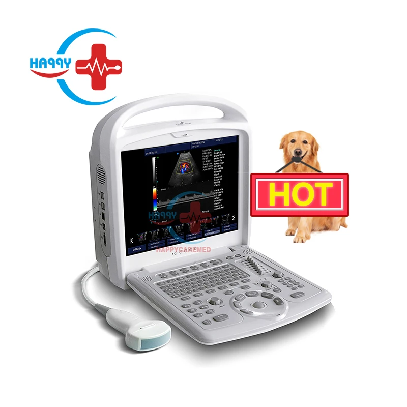 HC-A055V Hot Sale 15 inches Full digital portable Doppler Color Ultrasound scanner/ medical ultrasound scanner machine