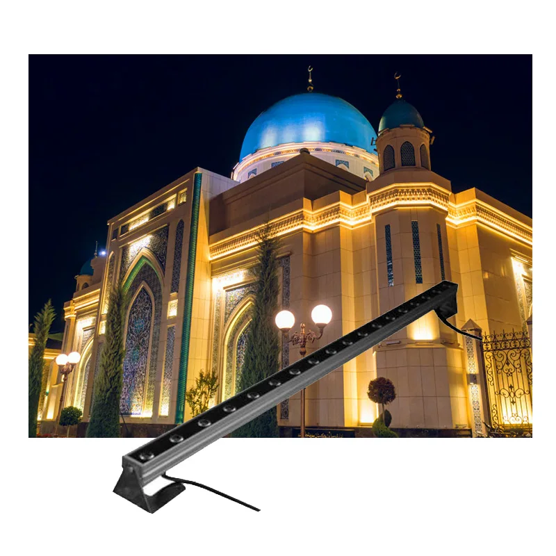 Top Quality IP65 High Lumen 12W 24W 36W RGB recessed led wall washer spotlight