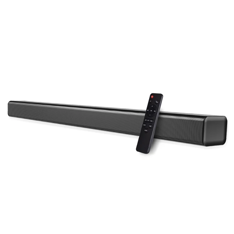 Matt Black 3D Surround 60W Speaker Sound bar for TV Bluetooth  Slim TV Sound Bar