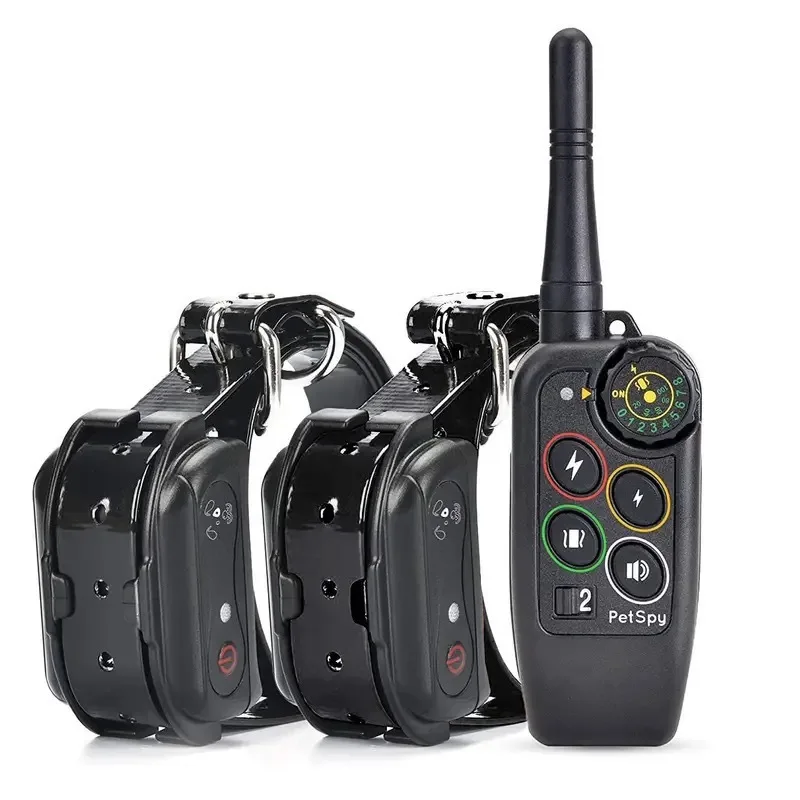 1100 Yards Remote Dog Training Shock Collar for 2 Dogs Suit for Medium to Large Dogs Waterproof Rechargeable