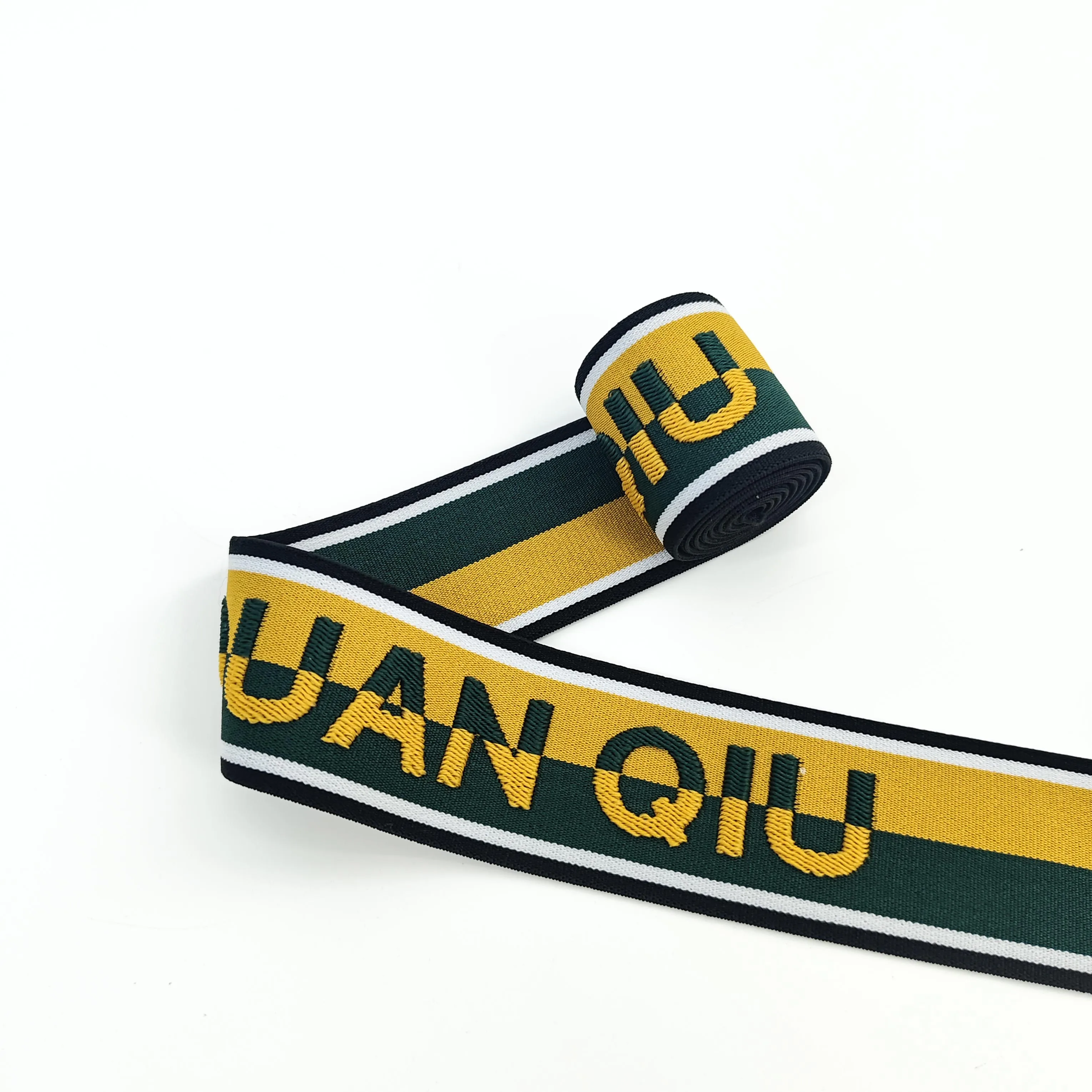 Free sample manufacturer custom polyester elastic waistband wholesale production lin