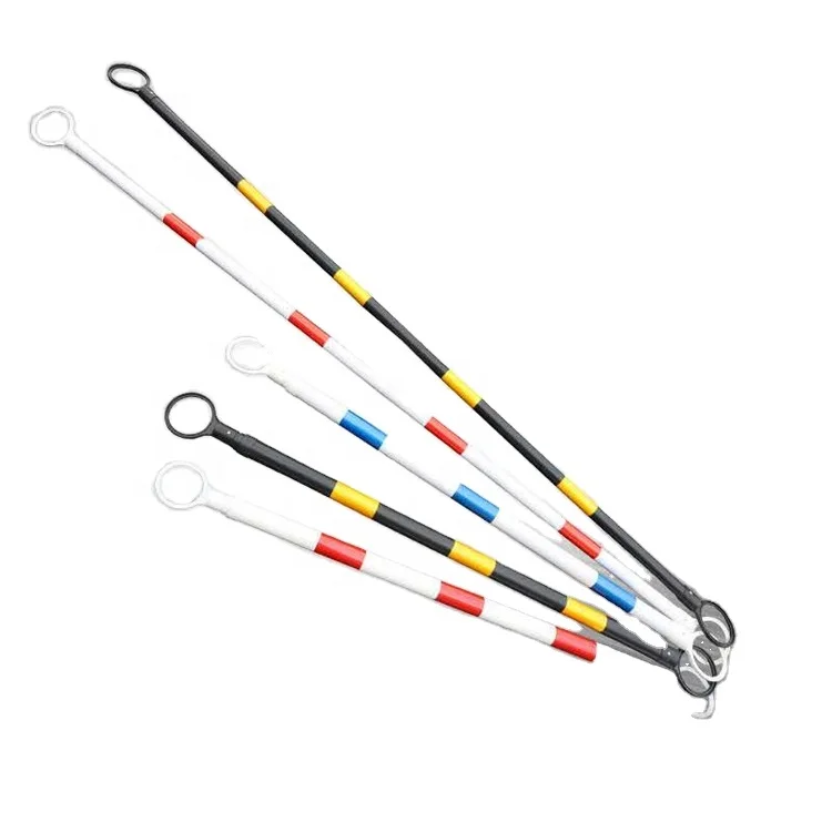 Factory Direct Sales Reflective Plastic Retractable Bar Warning Cone Bar For Road Construction