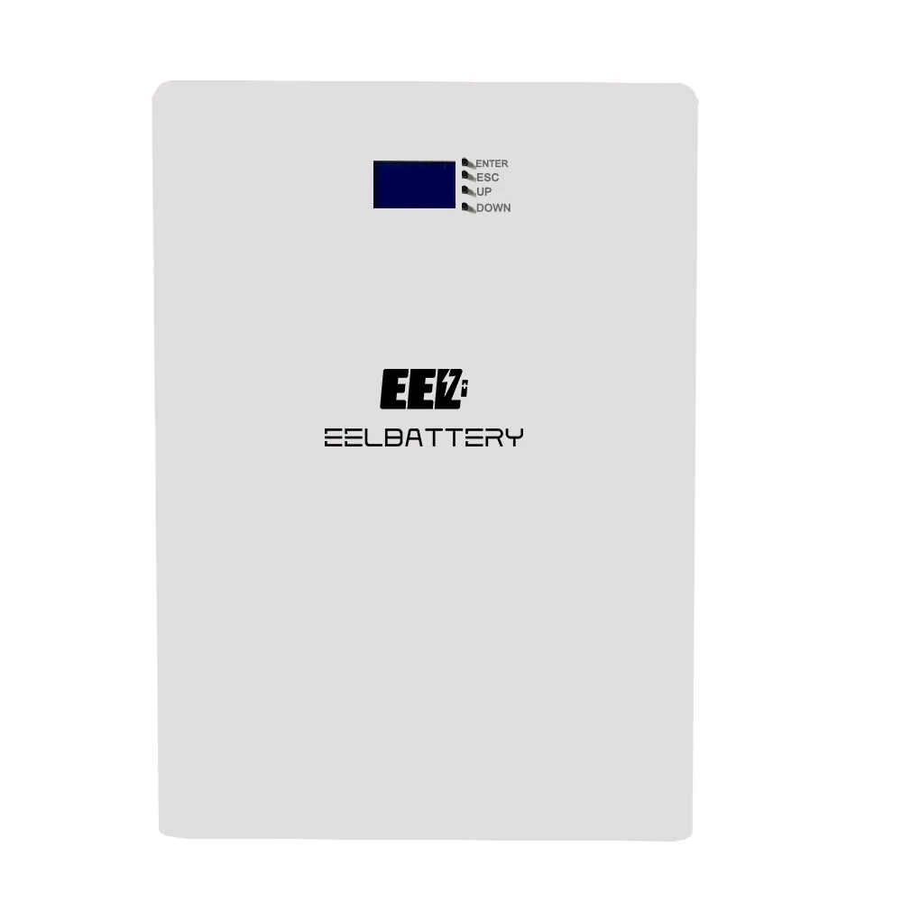 EEL Hot selling 48V Wall Mounted Battery Box LiFePO4 48V BMS 100A 150A 200A lifepo4 White Powerwall Box For Solar Energy System