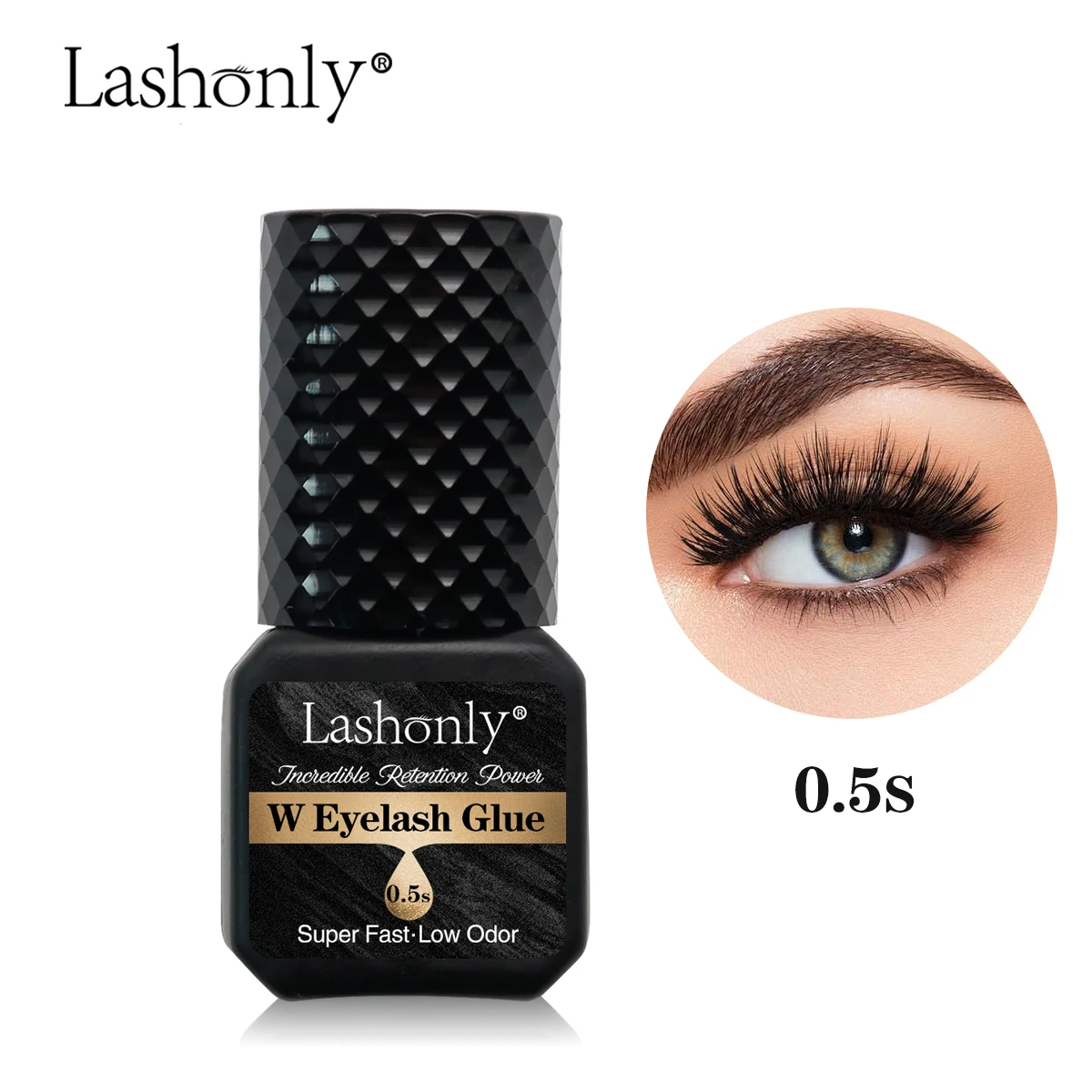 Custom logo Latex Free Eyelash Glue Waterproof Eyelashes Free Design Eye Lash Glue Lashes Private Label Custom YY W Lashes Glue