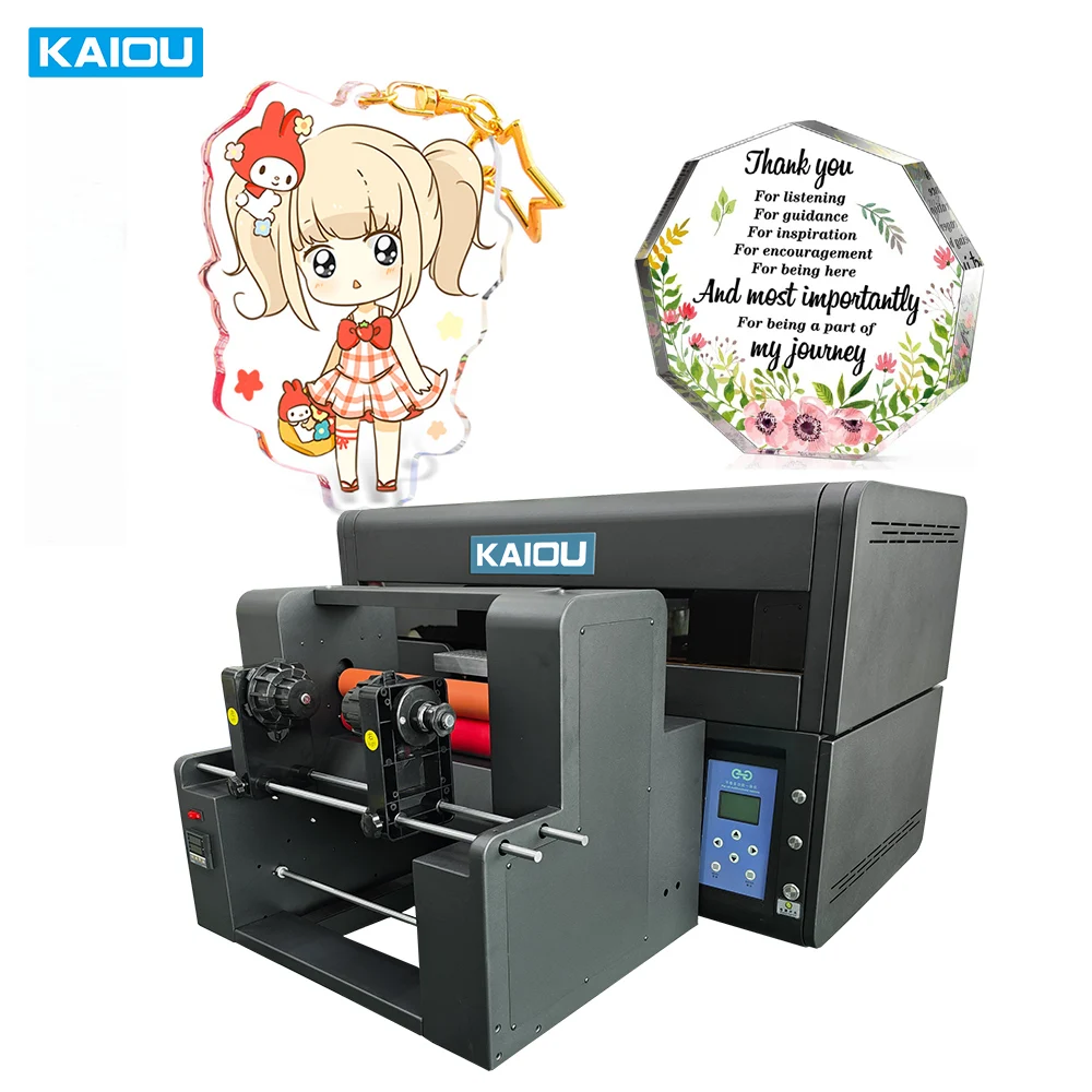 2024 New Design 3040 TX800 Print head UV Printer Digital Flatbed Printing Machine for PVC card Phone Case Bottle Golf