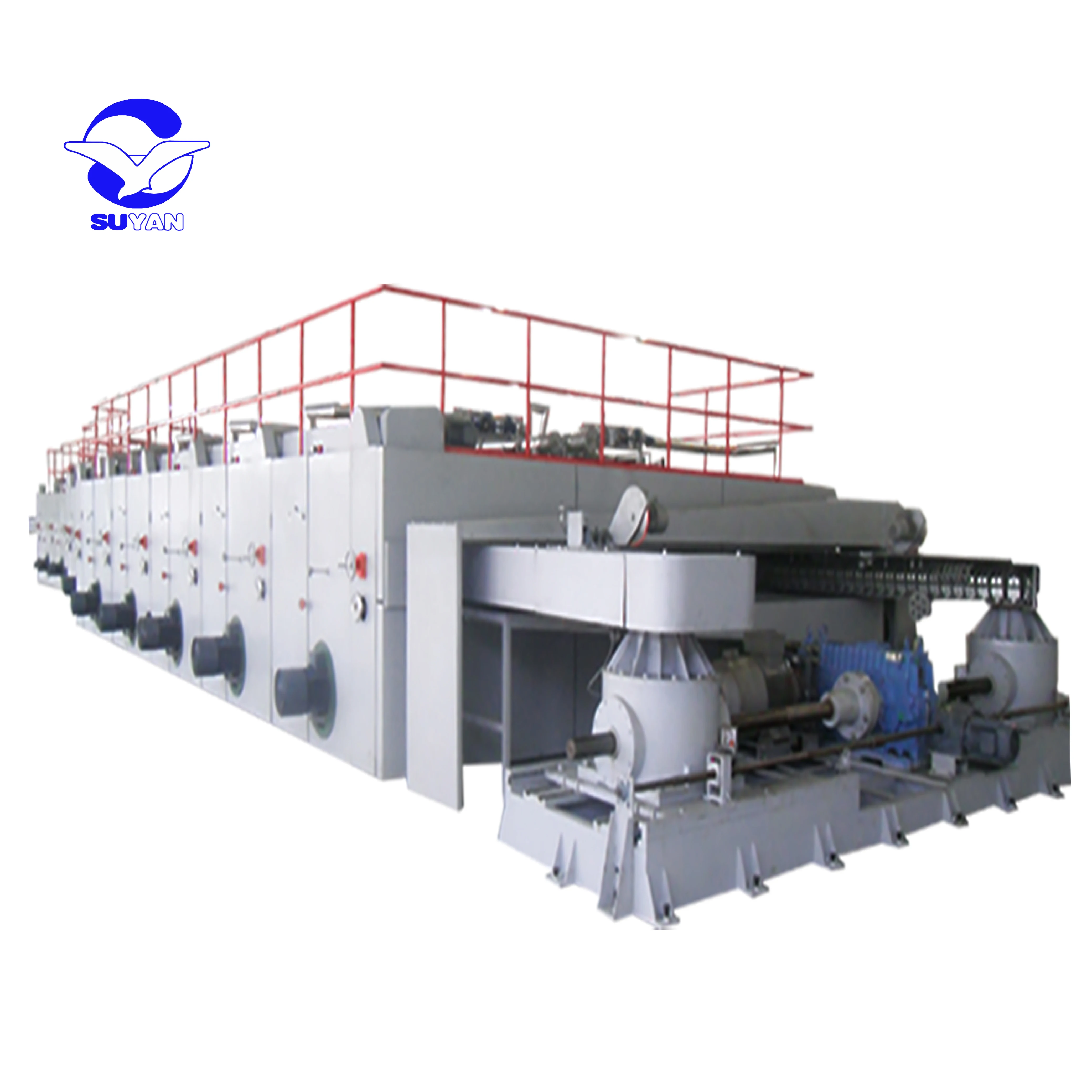 Plastic uniaxial geogrid machine, plastic machinery