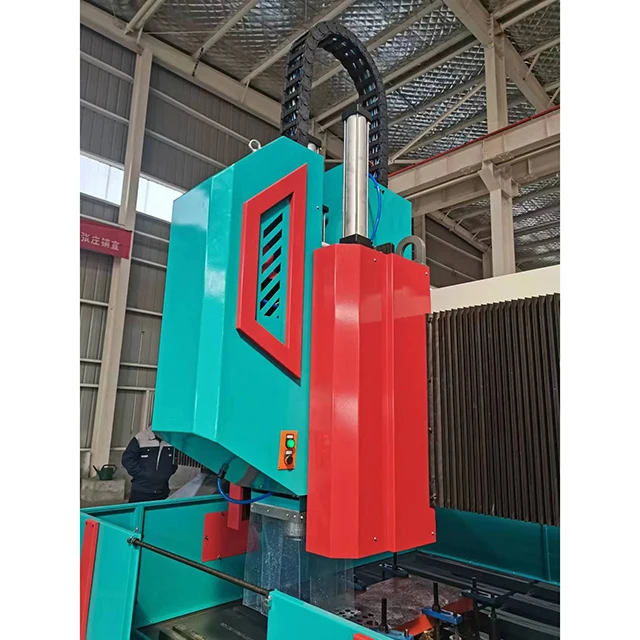 CNC High Speed Spindle BT40 BT50 Steel Plate Tube Sheet Drilling Machine
