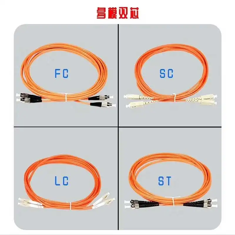 Outdoor Indoor SC LC FC UPC SM Simplex Duplex 2.0mm 3m 10m Fiber Optic Fiber Optica Patch Cord