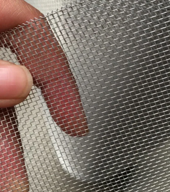 Stainless steel mosquito window screen netting