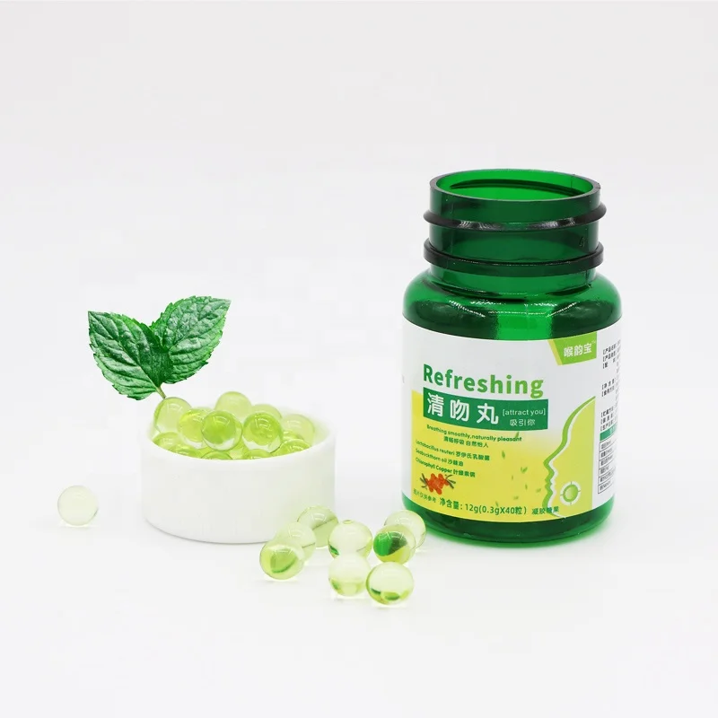 2021 new arrival fresh breath liquid mints candy