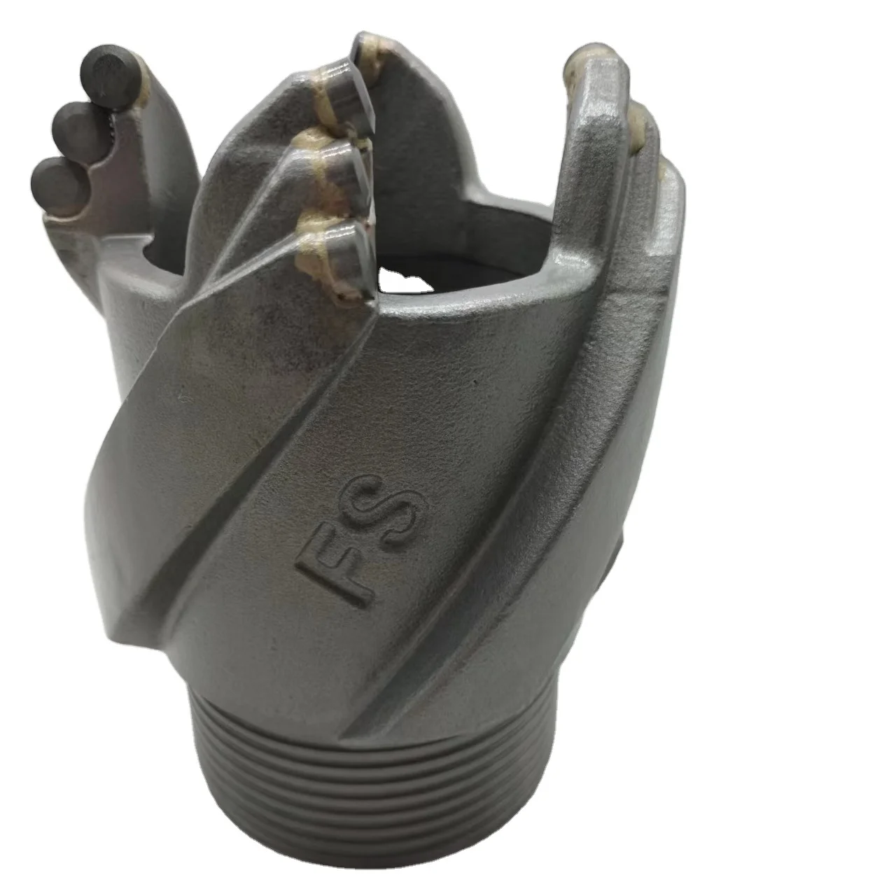 High quality rib screw PDC drill bit is used for drilling wells and other complex hard rocks