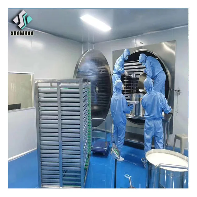 large-scale steel structure prefabricated milk parlor  prebuilt yogurt/juice/pure water processing plant shed house building