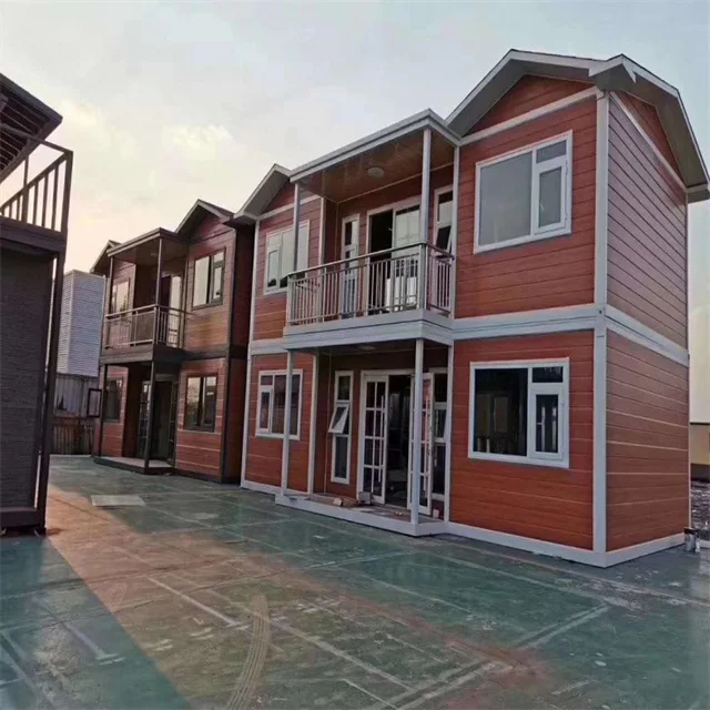 Custom Made Modern Designs Luxury Modular Flat Pack Container Houses Industrial Prefabricated Homes