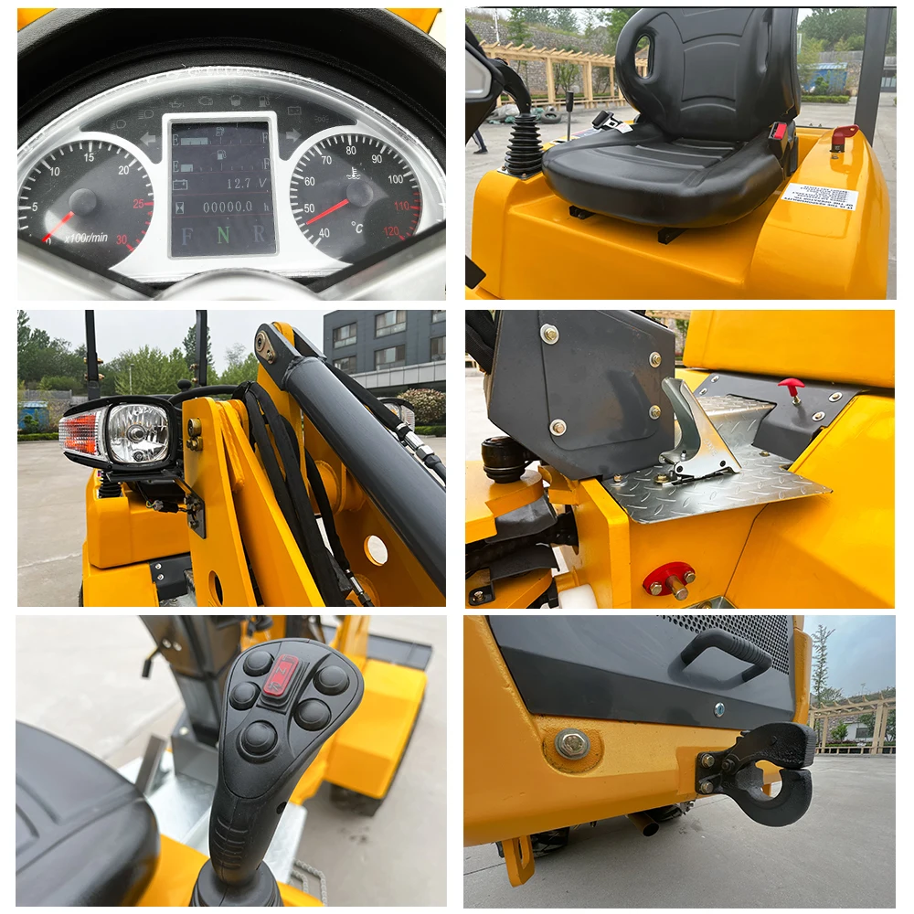 CE small telescopic wheel loader price