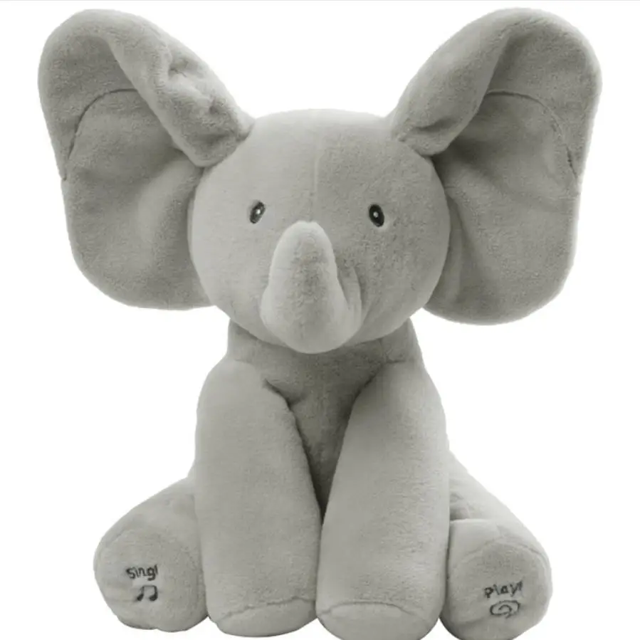 
2020 China Gold Supplier Multi-Function Lowest Price Elephant Plush Toy Music Chip Module 