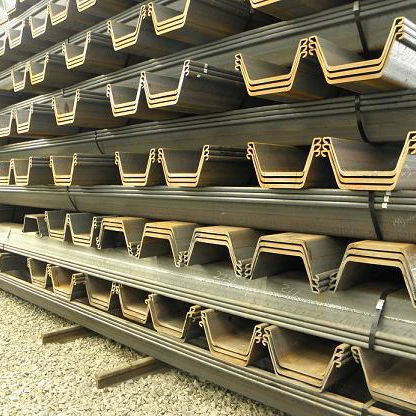 Factory Price Hot Rolled & Cold Rolled larsen Sheet Pile Steel Sheet Piling