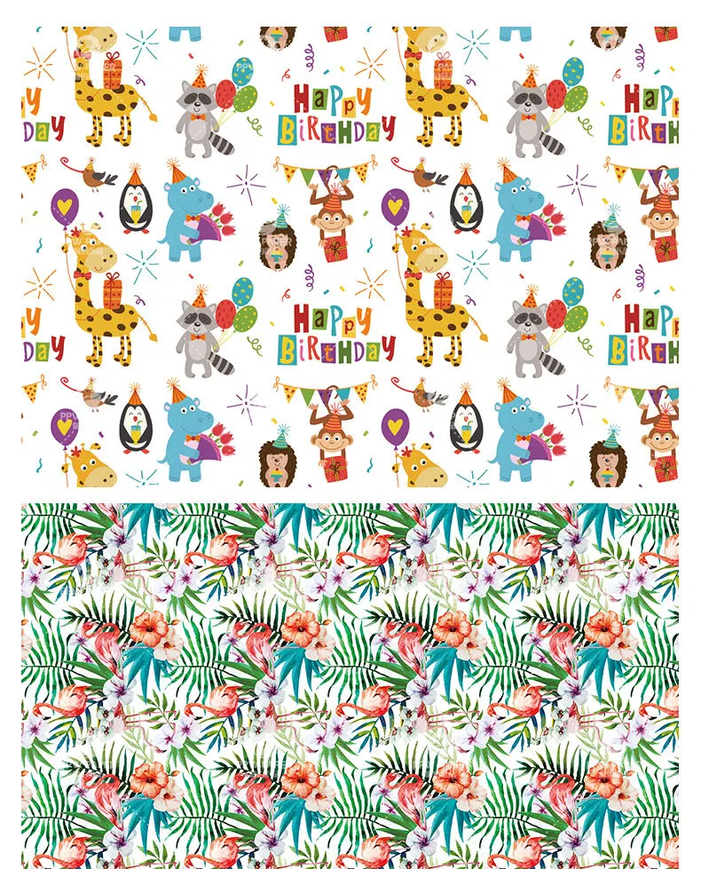
Latest Design Fancy Cartoon Art Paper Wrap for Kids Gift Packing Book Wrapping Paper 