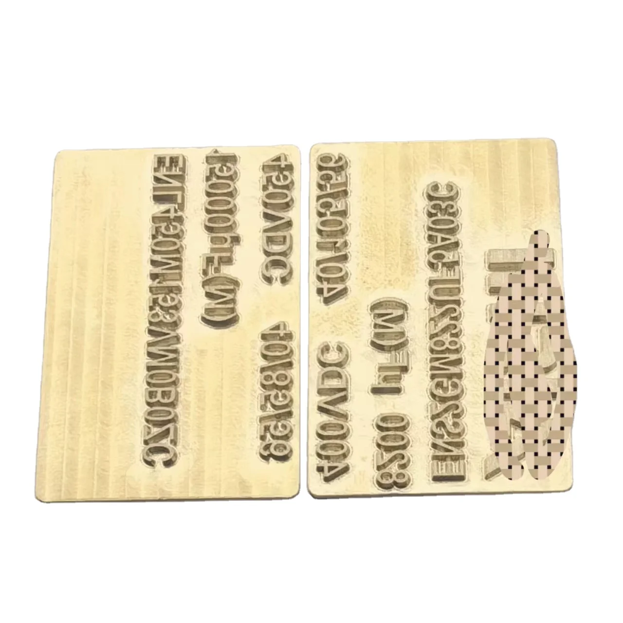 Alphabet Letters 8MM Stamp Custom Brass Letter Bronzing Tools Hot Stamping Machine Mold Kits Brass Letters Numbers Symbols Stamp