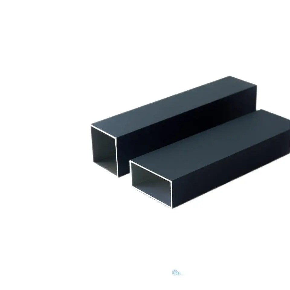 Powder Coated Aluminum Square Hollow Tube Section Profile Square Aluminum Tubing Manufacturer Price Aluminum Pipe Tube Telescope