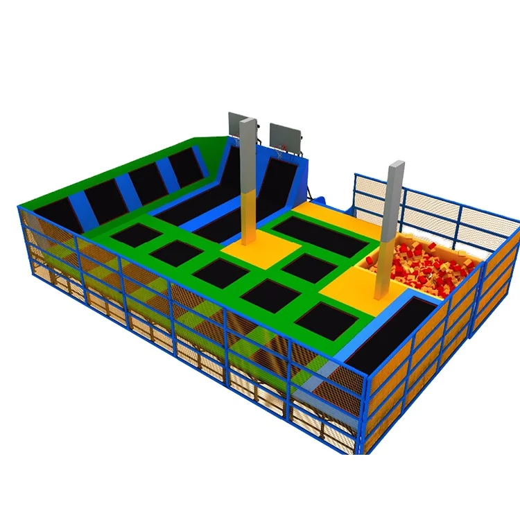 
New Design Indoor Trampoline Playground Equipment for Play Center  (62178120800)