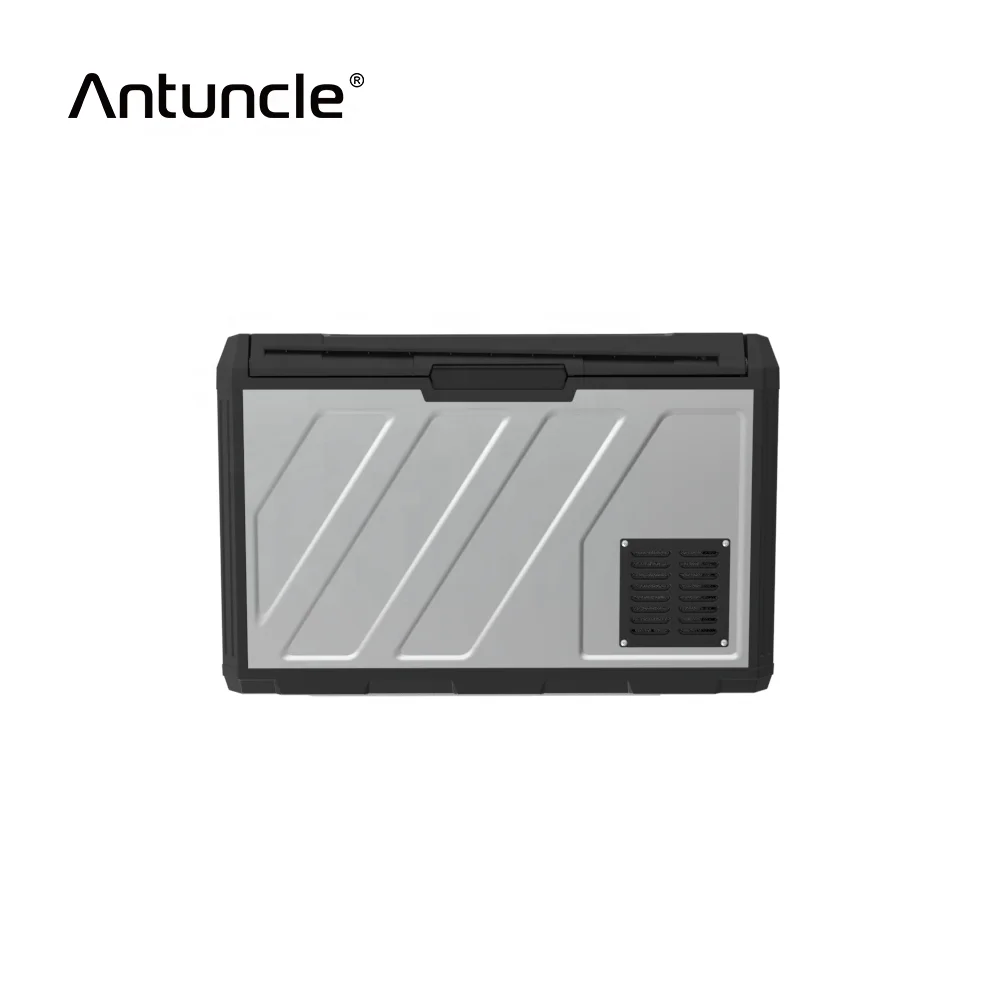 Antuncle 50L Factory Direct 12v dc dual zone fridge freezer portable car refrigerator outdoor offroad camping overland