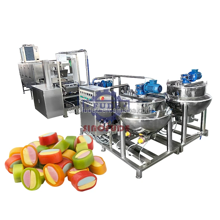 small capacity gummy machine Factory price jelly beans machine gummy candy manufacturers gummy bear machine