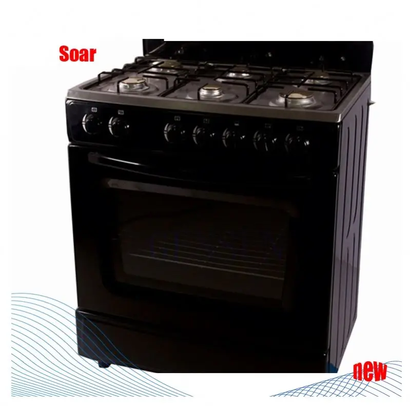 6 Gas Burner Freestanding Cooker With Oven Gs-K76b