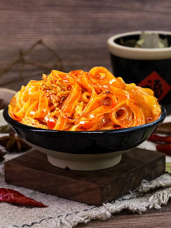 Cool  Wide Rice Noodles Instant Bag Liangpi