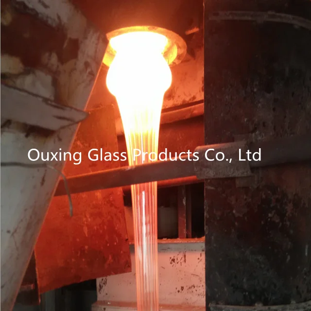 high quality Large diameter borosilicate glass tube from