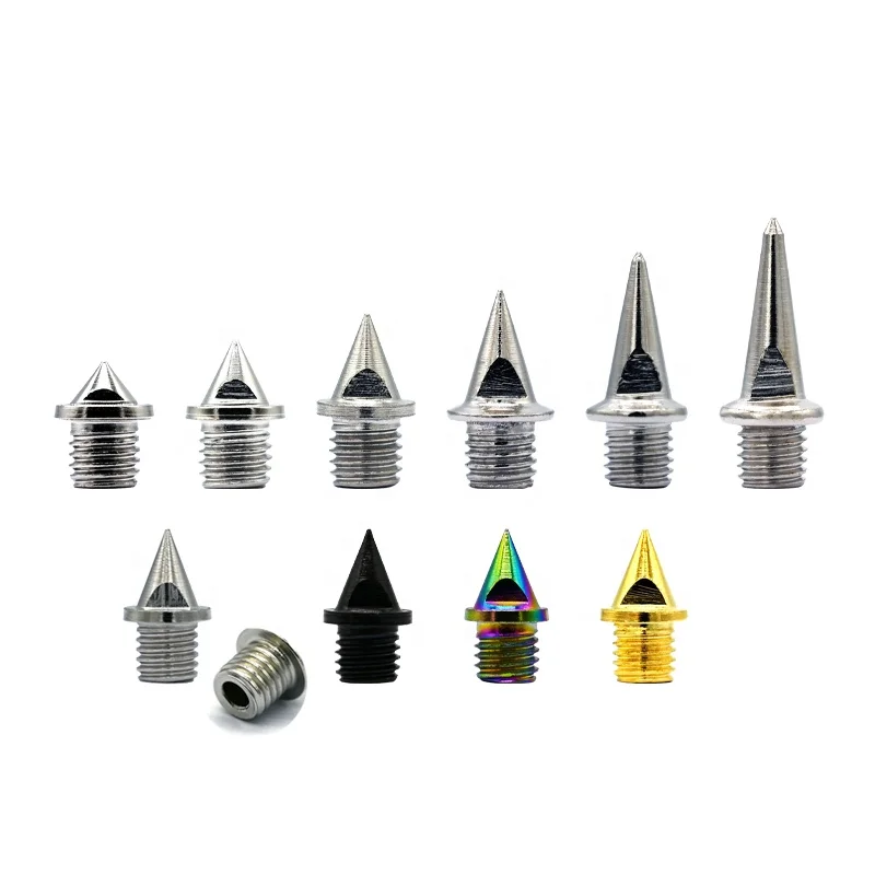 Супер острые шипы для гусеничного и полевого пути, 1/8 дюйма, 3/16 дюйма, 1/4 дюйма, 3/8 дюйма, 1/2 дюйма, сменные шипы для гусеничного спринга, для пересеченной местности