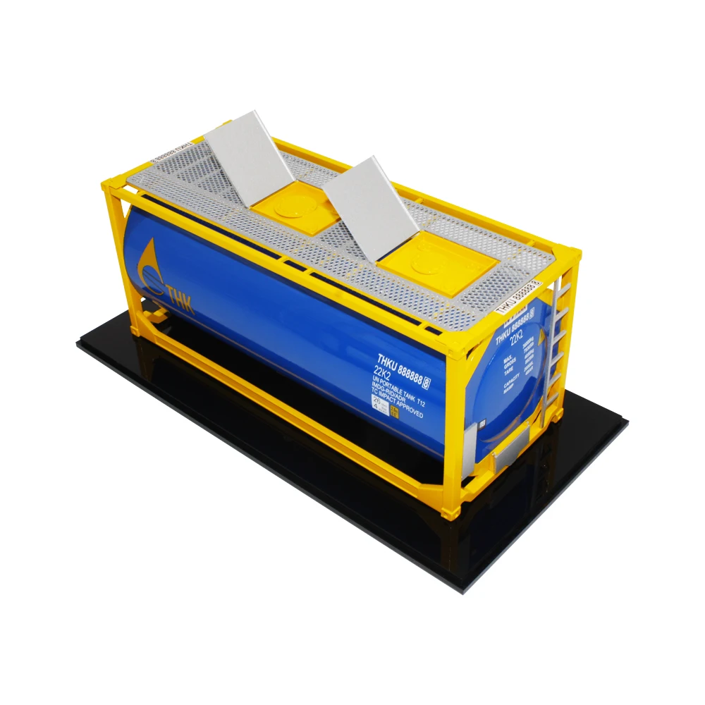 1:20 Die-Cast Alloy Metal Container Model Hobby Display Cases Business Gift Toy