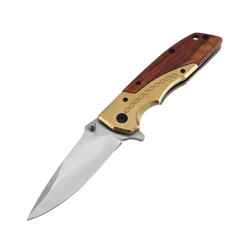 High quality folding multifunctional tactical protecting hunting knife