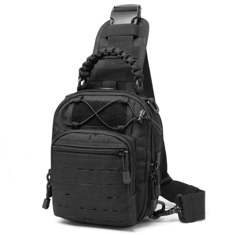 Outdoor Heavy Duty Tactical Softback Chest Bag High Quality Waterproof Crossbody Shoulder Zipper Polyester Daily Use Travel