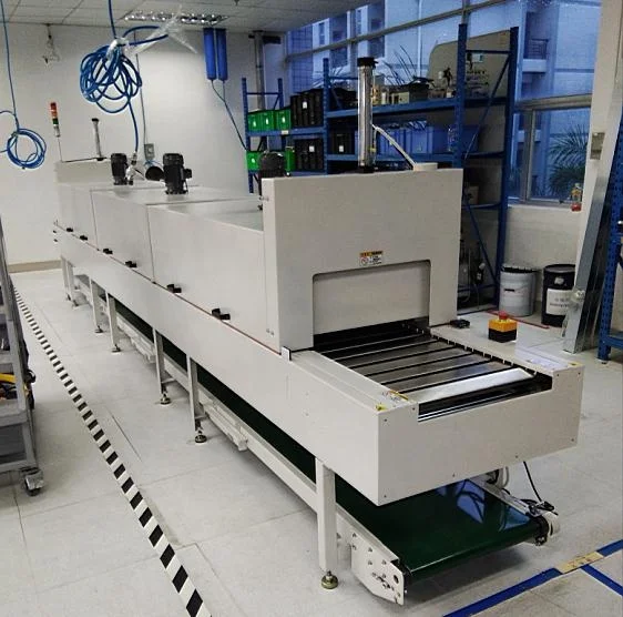 Отверждение печи после машины для наполнения клеем