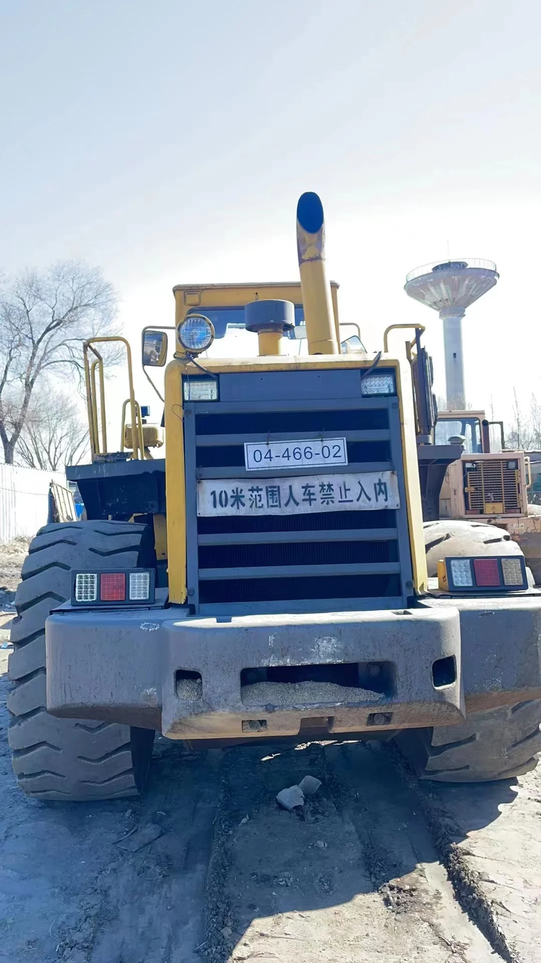 Komatsu WA 470 used excavator front wheel loader mining loader Komatsu WA 470