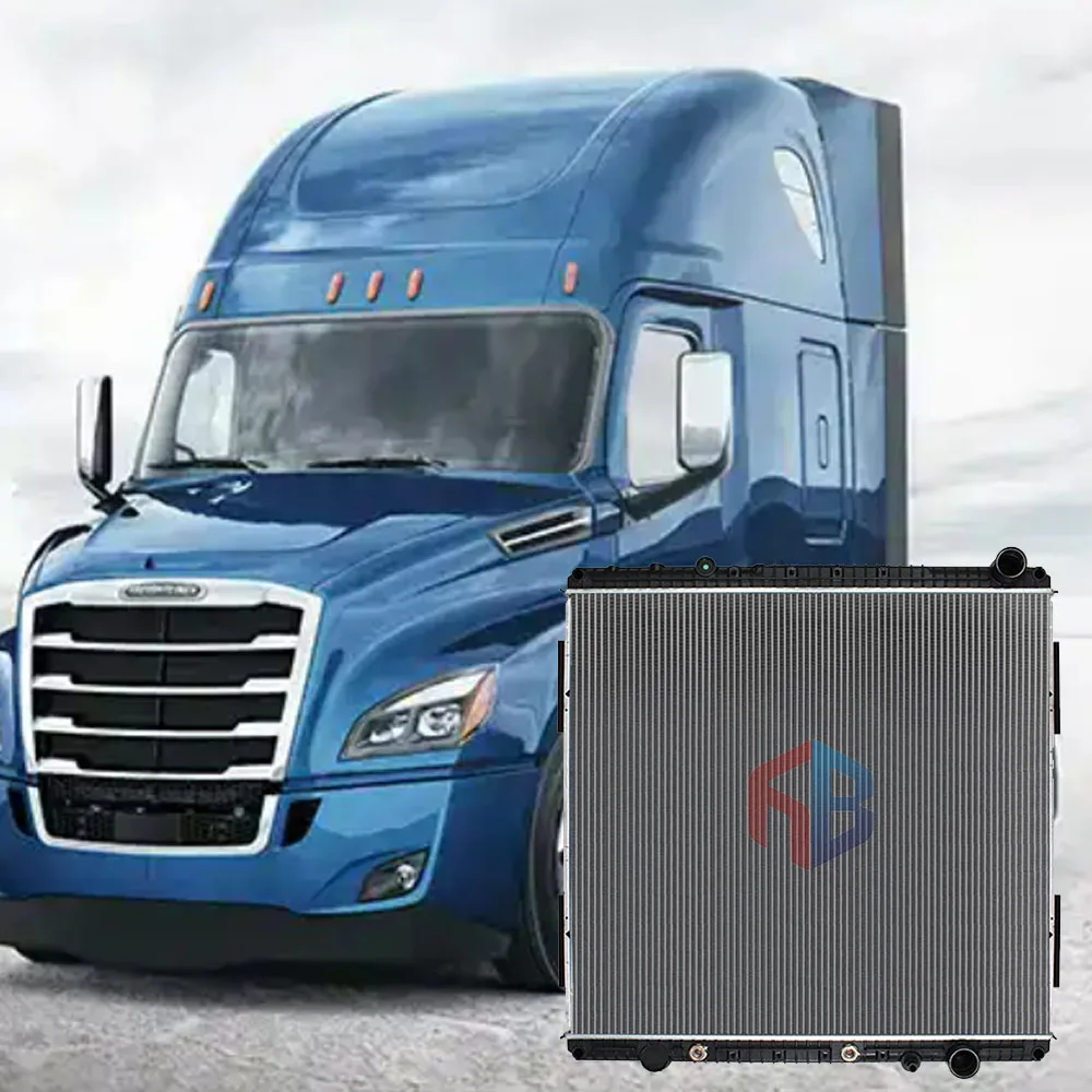 Truck Radiator for Freightliner Cascadia 2013 and newer with Cummins engines for heavy duty trucks A0530676002/A0530676004