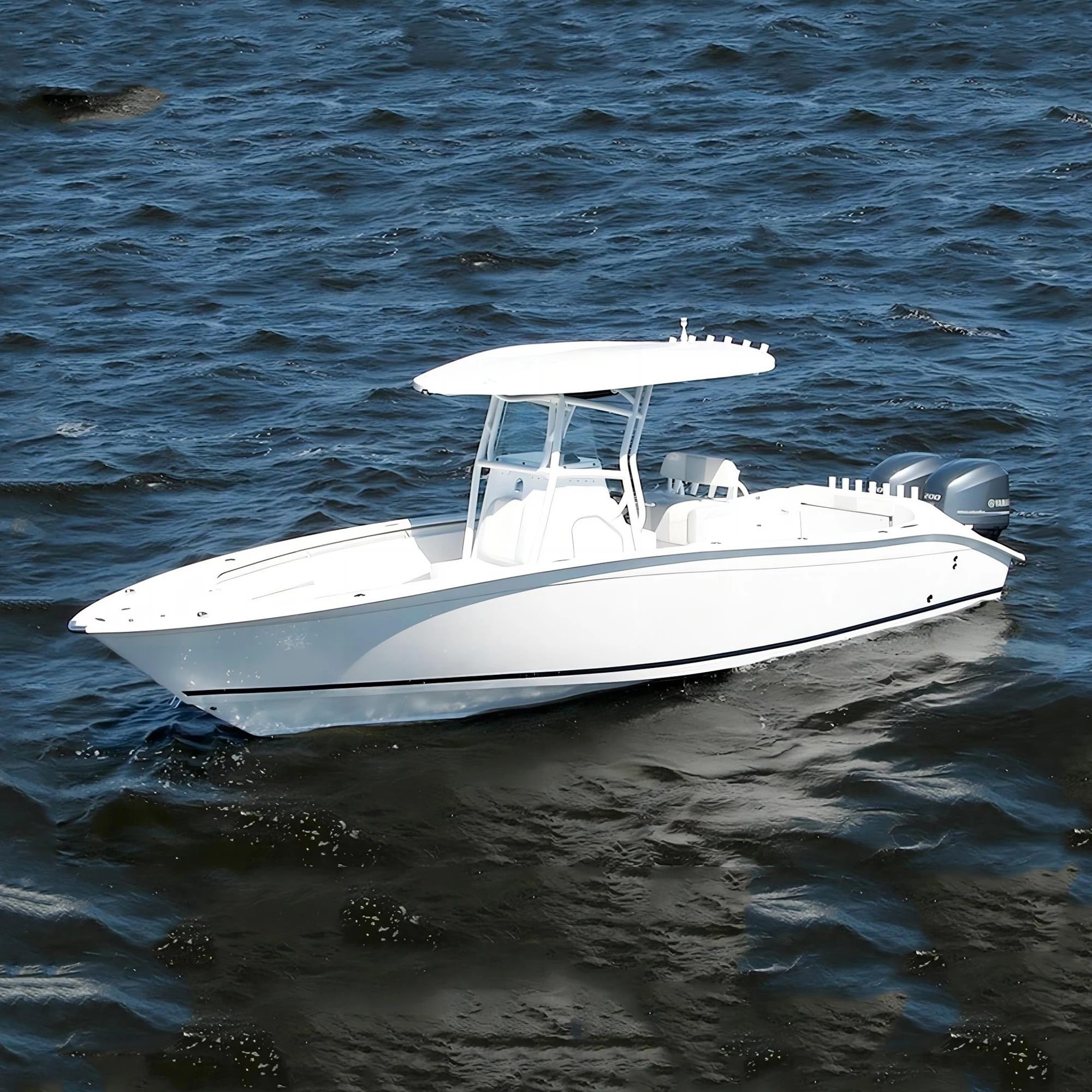 2024 Hot Sale Aluminum Fishing Speedboat 17ft Outboard Engine Aluminum Fishing Boat Trawler For Sale